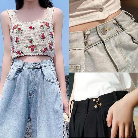 Waist Adjustable Buckle Extender For Loose Pants - 8 Set variant image 6