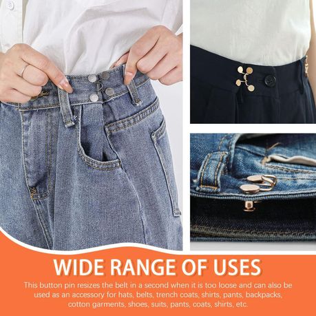 Waist Adjustable Buckle Extender For Loose Pants - 8 Set variant image 8