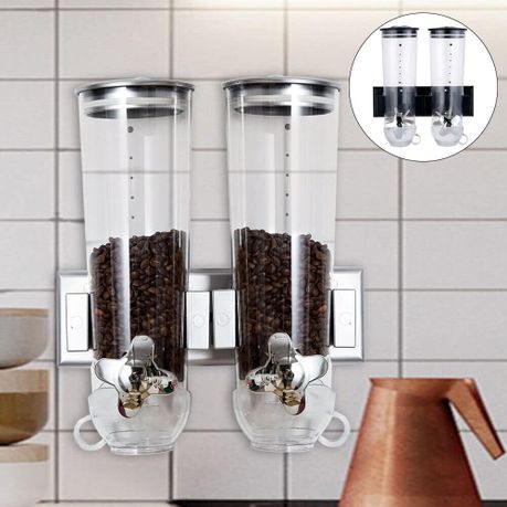 Wall Mount Transparent Cereal Storage Container variant image 7