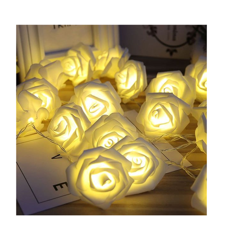 White Rose Lights Decoration variant image 2