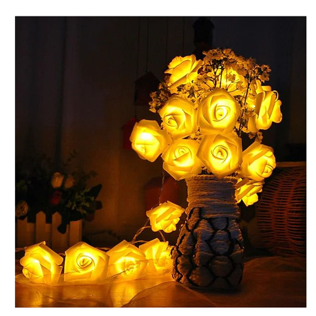 White Rose Lights Decoration variant image 3