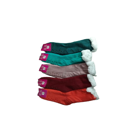 Women's House Socks with Non-Slip Sole - 5pairs variant image 2
