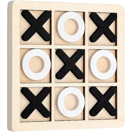 Wooden Tic Tac Toe Game variant image 1